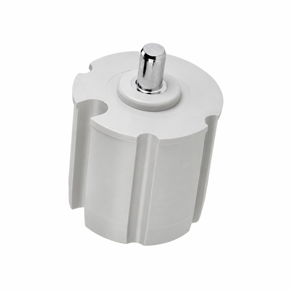 Capac (calotă) pentru tub rulou Ø70 mm, ABS (Tip ax: Ax rotund Ø12×20 mm) [4]