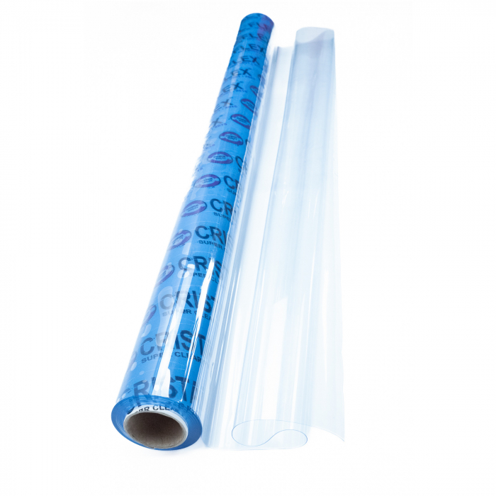 Folie terasa transparenta Cristal Flex®, din PVC, pentru inchidere si protectie terase, balcoane, foisoare, grosime 0.5 mm, 1.5 x 50 m [5]