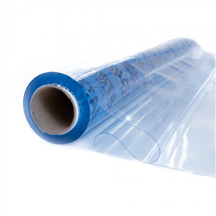 Folie terasa transparenta Cristal Flex®, din PVC, pentru inchidere si protectie terase, balcoane, foisoare, grosime 0.5 mm, 1.5 x 50 m [4]