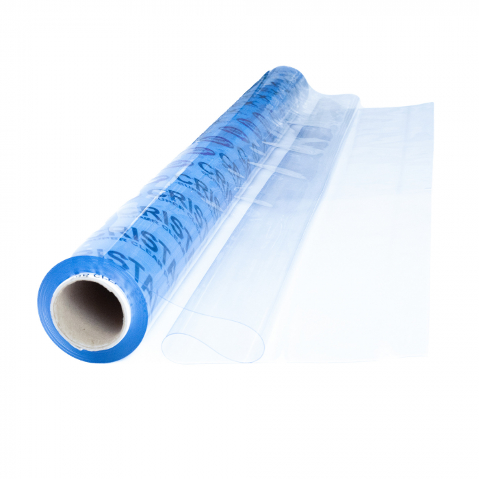 Folie terasa transparenta Cristal Flex®, din PVC, pentru inchidere si protectie terase, balcoane, foisoare, grosime 0.5 mm, 1.5 x 50 m [7]