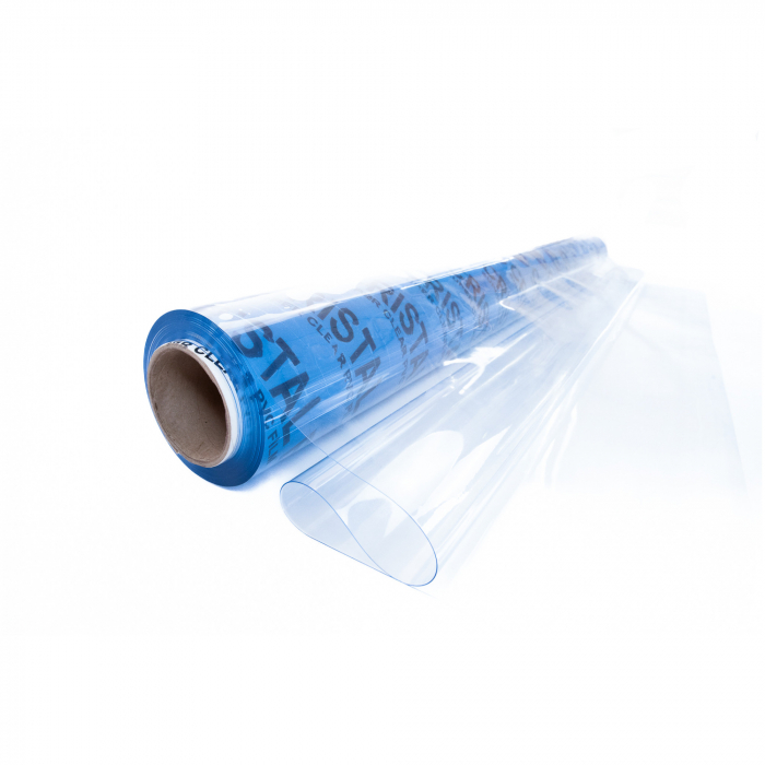 Folie terasa transparenta Cristal Flex®, din PVC, pentru inchidere si protectie terase, balcoane, foisoare, grosime 0.5 mm, 1.5 x 50 m [6]