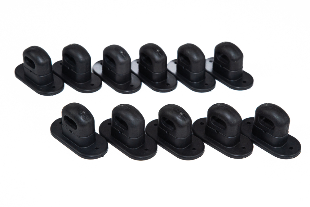 10 darabos készlet – Forgatható rögzítő (barna), 42 x 22 mm [2]