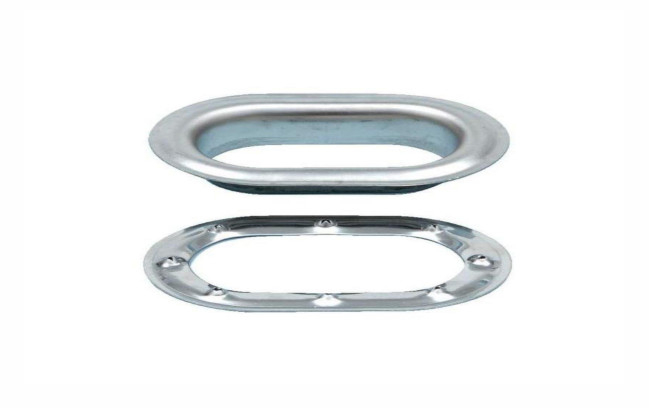 10 darabos készlet – Ovális fémkarika, 42 x 22 mm [2]