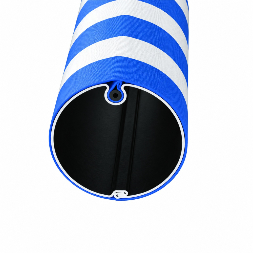 Tub rulou Ø70 mm din oțel zincat 0,8 mm, cu canal pentru prelată - bară 6 m [3]