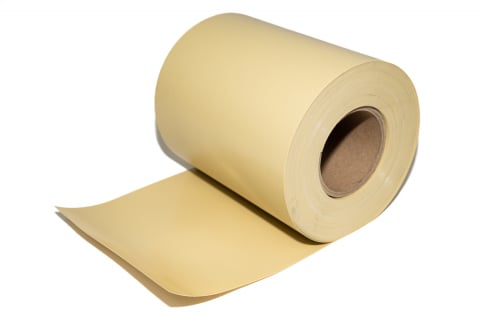 Banda Intaritoare / Tiv - Banda 20 cm x 30 m de intarire margini pentru Folie PVC transparenta - CREM