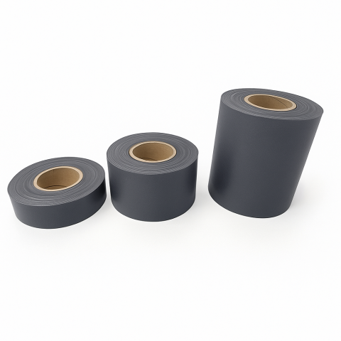 Banda Intaritoare / Tiv - Banda  de intarire margini pentru Folie PVC transparenta - GRI