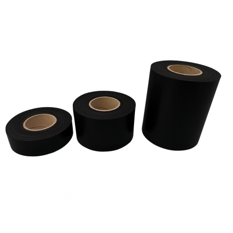 Banda Intaritoare / Tiv - Banda  de intarire margini pentru Folie PVC transparenta - NEGRU