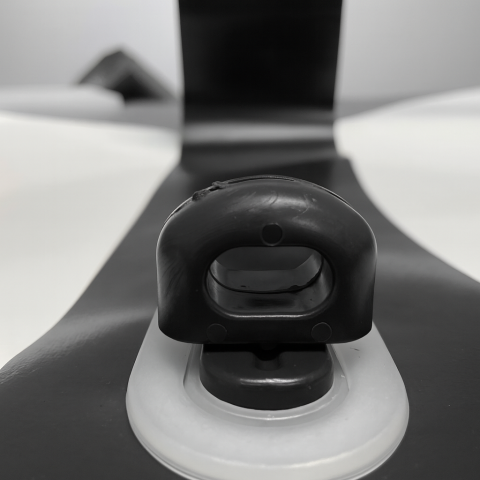 Banda  de intarire margini pentru Folie PVC transparenta - NEGRU [1]