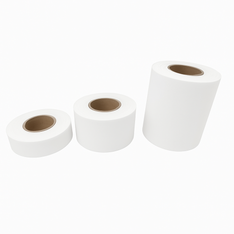 Banda Intaritoare / Tiv - Banda  de intarire margini pentru Folie PVC transparenta - ALBA