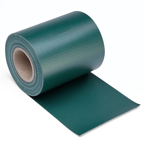 Banda protectie gard - Banda protectie gard 19 cm x 50 m - PVC verde