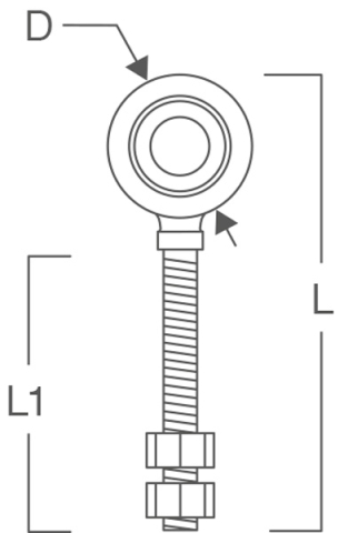 Carucior cu rulment pentru culisare , 24 mm surub [1]