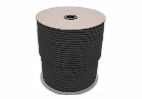 Rugalmas zsinór - Rugalmas polietilén zsinór (monofilament) – Fekete színben