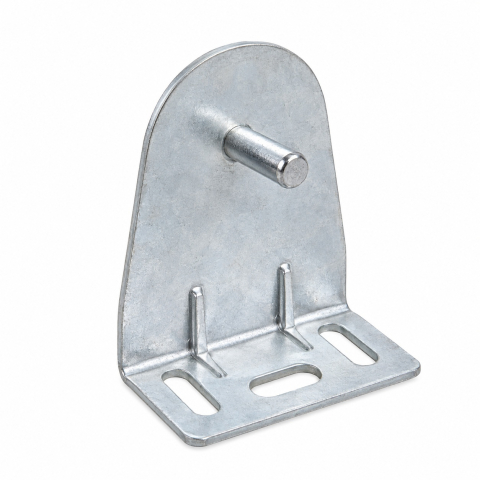 Sisteme rulou - Set suporți montaj pentru tub rulou (pereche, 2 bucăți), oțel (Culoare: Zincat)