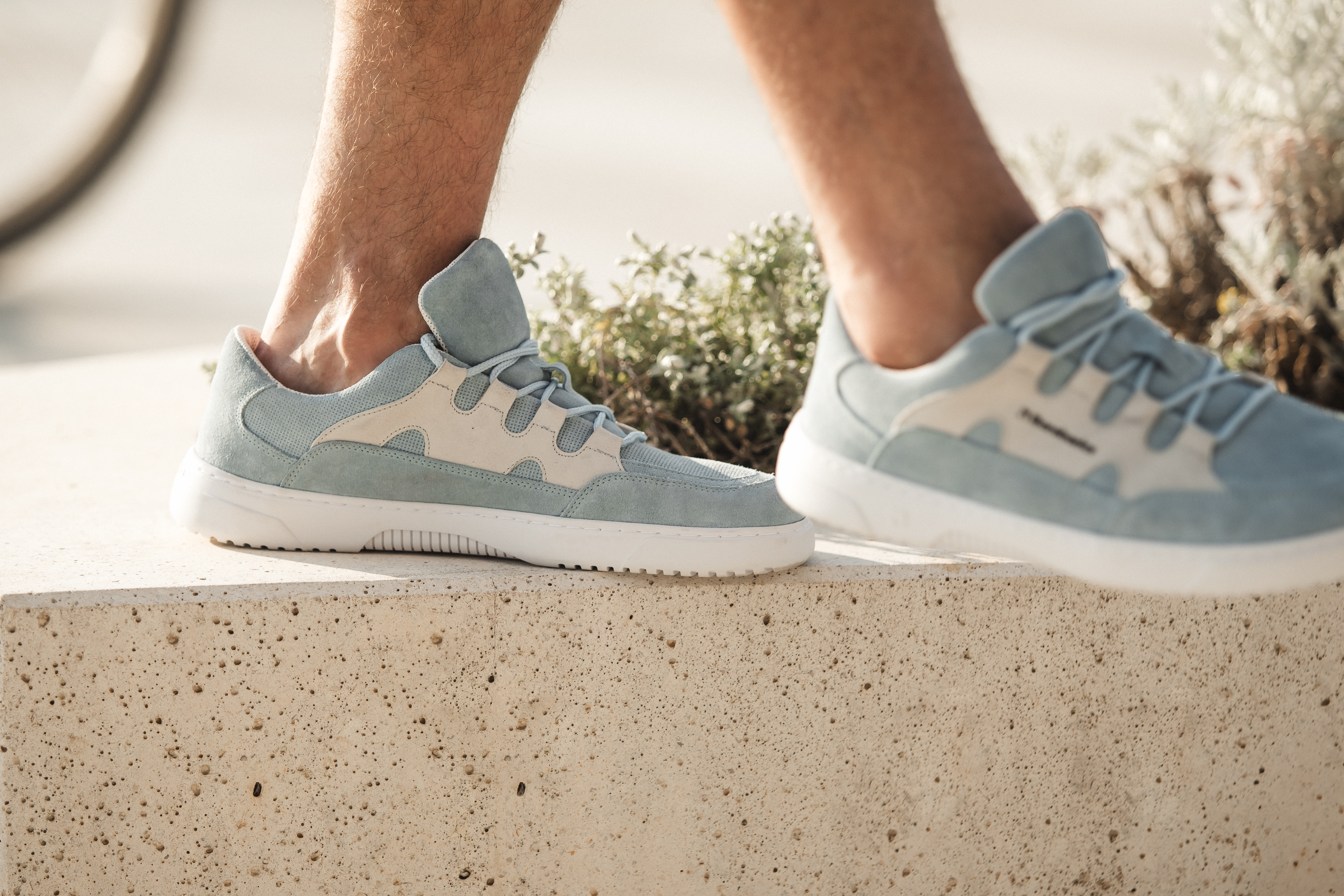 Sneakers barefoot BAREBARICS EVO - Albastru deschis [6]