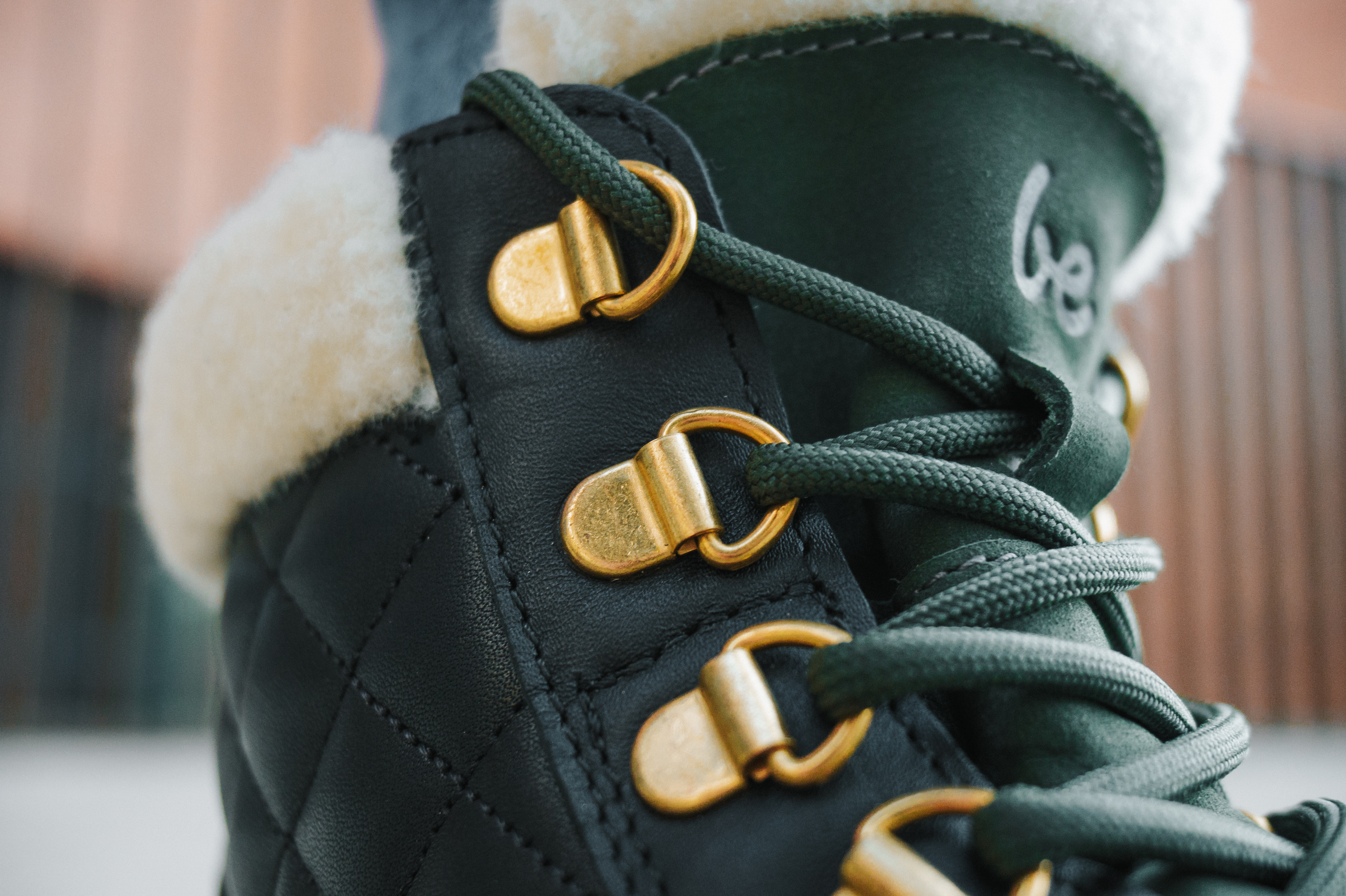 Ghete barefoot iarnă BE LENKA OLIVIA - Negru & verde închis [9]