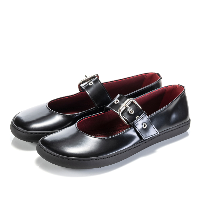 Balerini barefoot SHAPEN Mary Jane Coco - Negru [3]