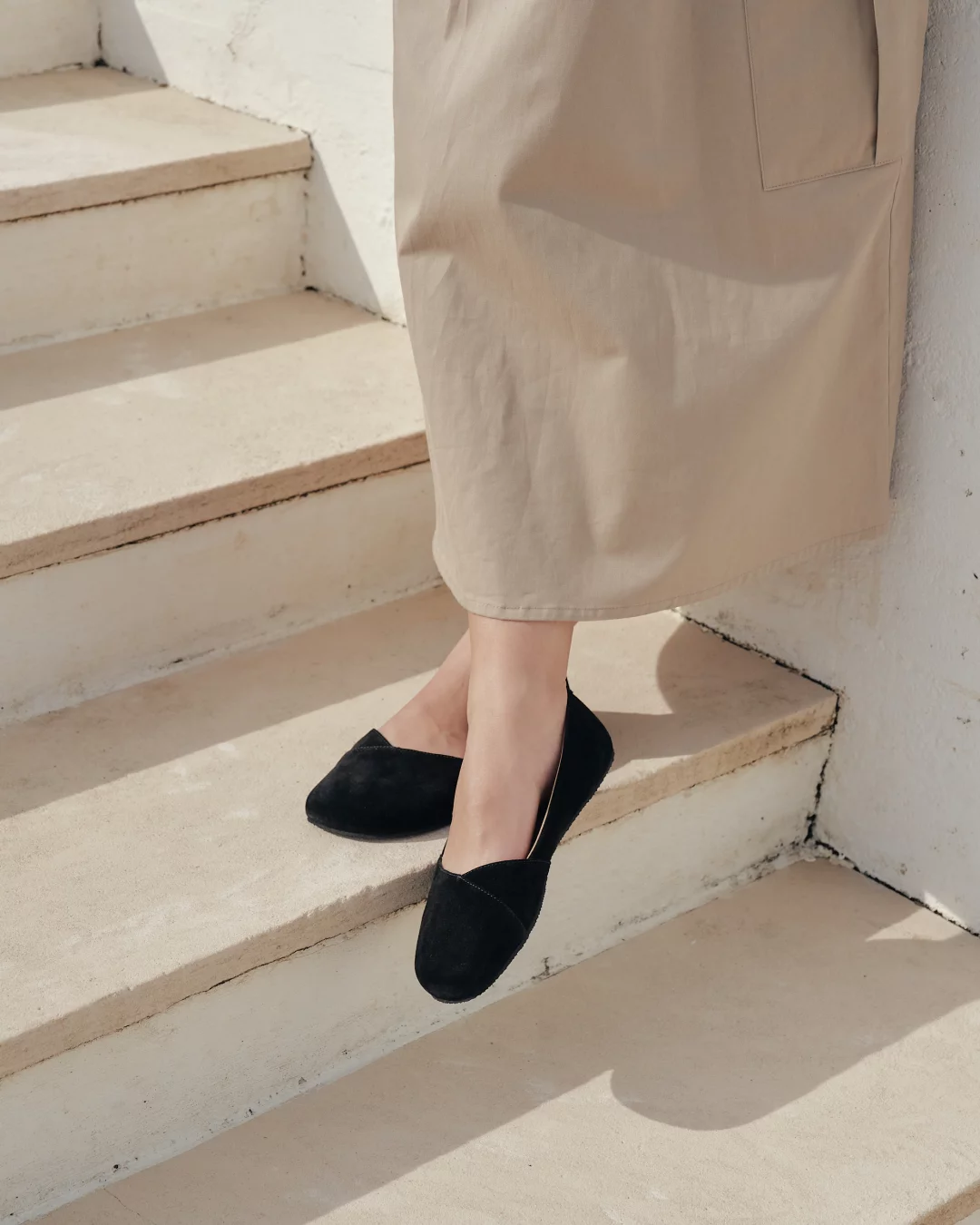 Balerini barefoot SHAPEN Peony 2.0 - Negru [2]