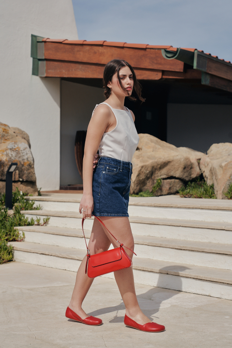 Balerini barefoot SHAPEN Peony 2.0 - Roșu [7]