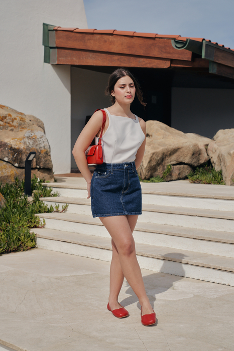 Balerini barefoot SHAPEN Peony 2.0 - Roșu [6]