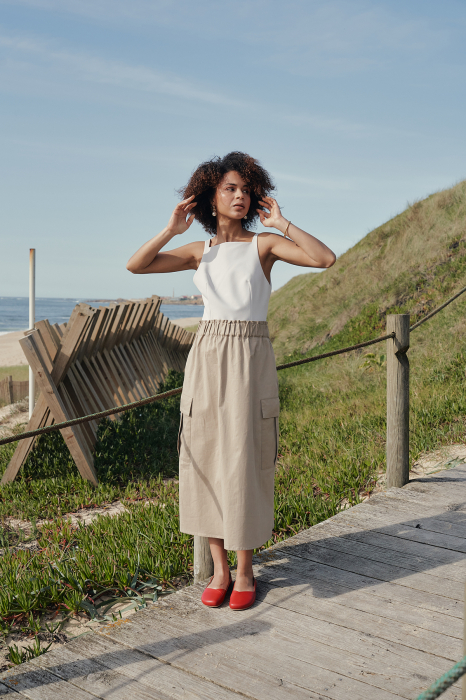 Balerini barefoot SHAPEN Peony 2.0 - Roșu [15]