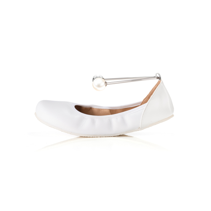 Balerini barefoot SHAPEN Tulip 3.0 - Alb [3]