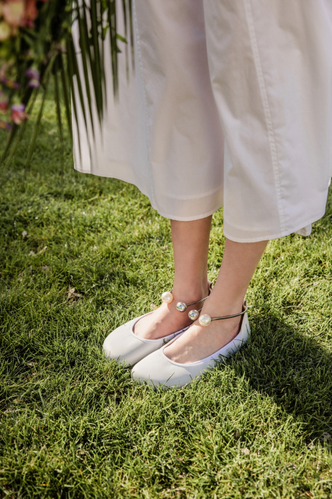 Balerini barefoot SHAPEN Tulip 3.0 - Alb [4]