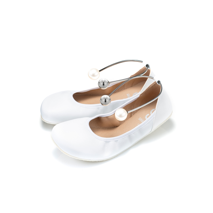 Balerini barefoot SHAPEN Tulip 3.0 - Alb [7]