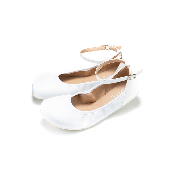 Balerini barefoot SHAPEN Tulip 3.0 - Alb [5]