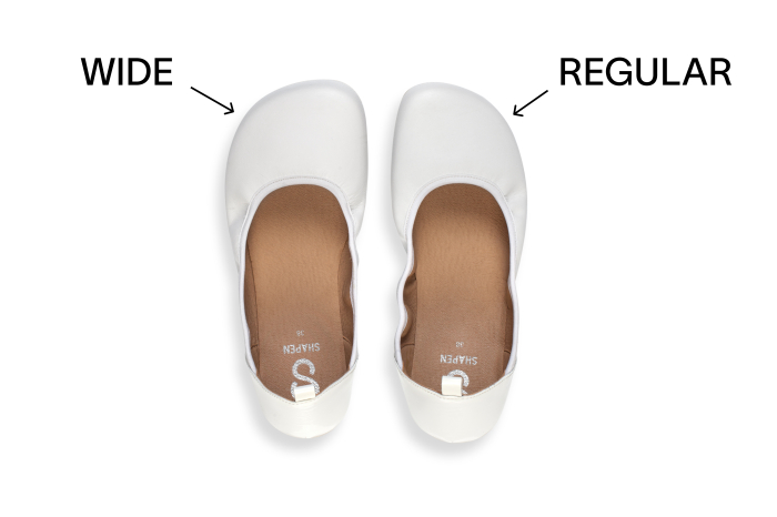 Balerini barefoot SHAPEN Tulip 3.0 - Alb [11]