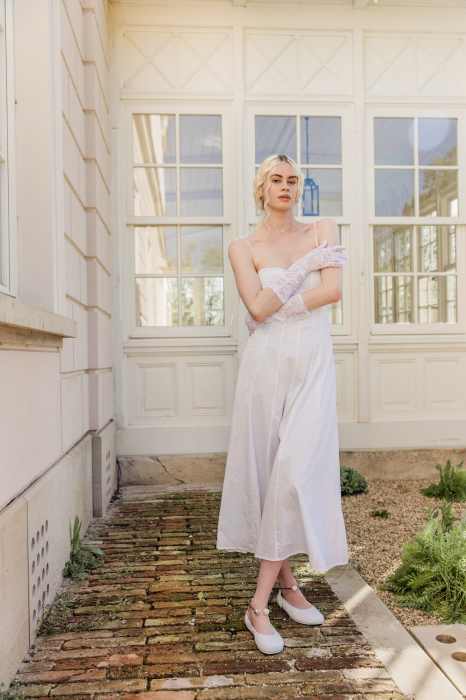 Balerini barefoot SHAPEN Tulip 3.0 - Alb [8]