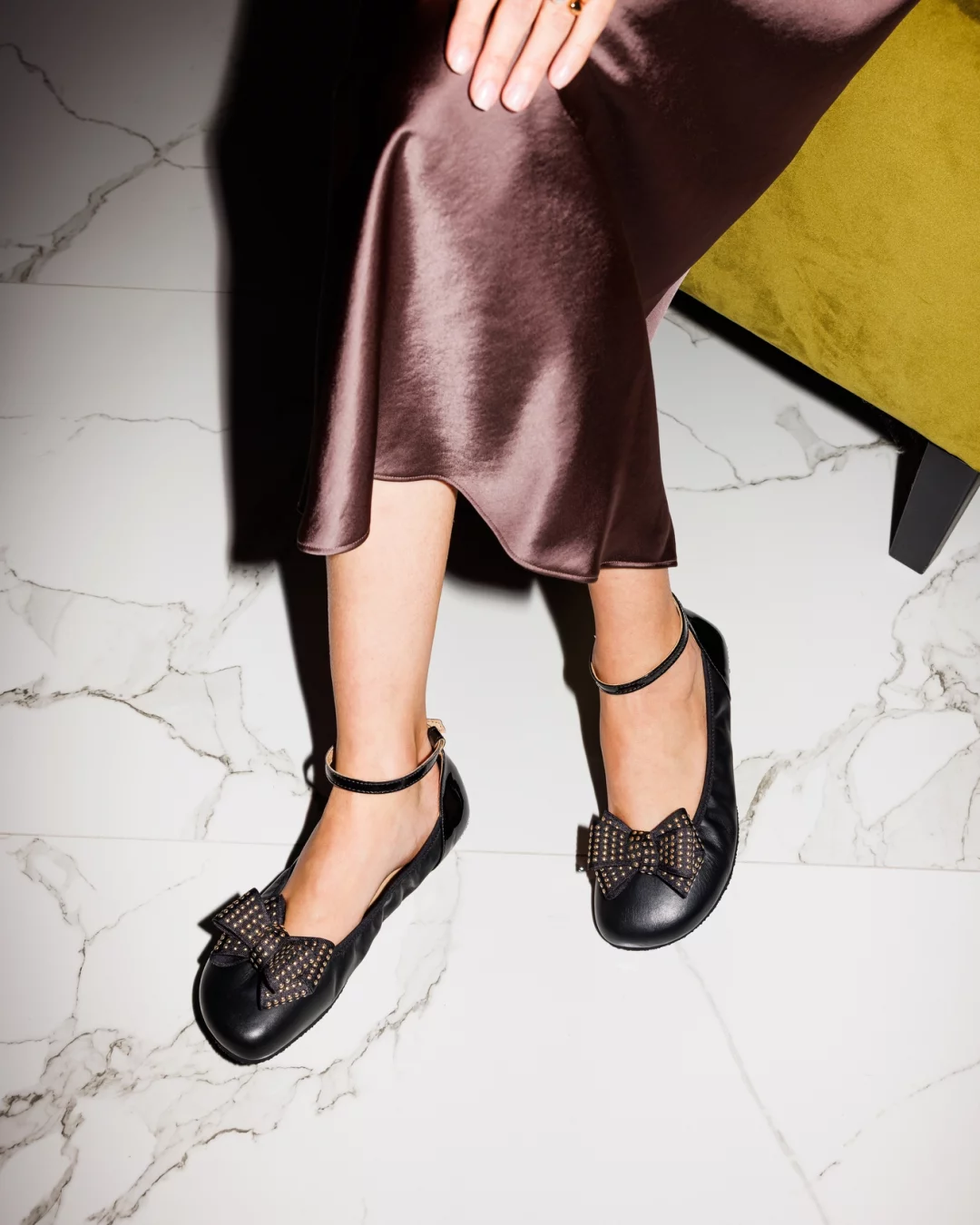 Balerini barefoot SHAPEN Tulip 3.0 - Negru [10]