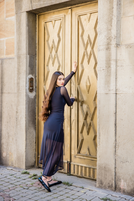 Balerini barefoot SHAPEN Tulip 3.0 - Negru [15]