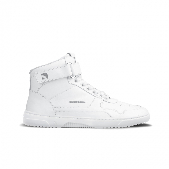 Sneakers barefoot BAREBARICS ZING High Top - Alb [1]