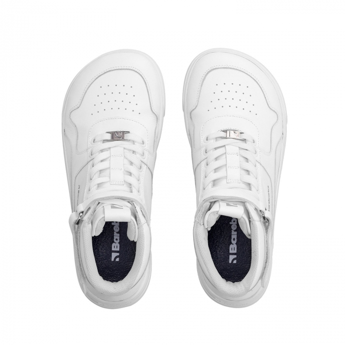 Sneakers barefoot BAREBARICS ZING High Top - Alb [11]