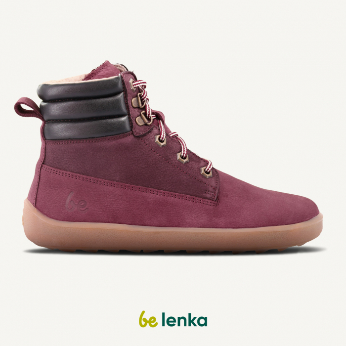 Barefoot Boots Be Lenka Nevada Neo - Burgundy [3]
