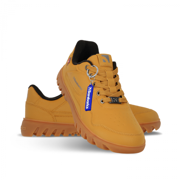 Sneakers barefoot iarnă BAREBARICS ZING FROST- Maro caramel [2]