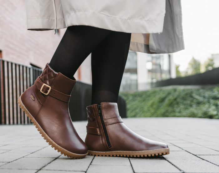 Ghete barefoot BE LENKA DIVA - Maro închis [6]