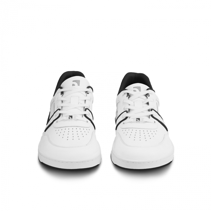 Sneakers barefoot BAREBARICS ARISE - Alb & negru [8]