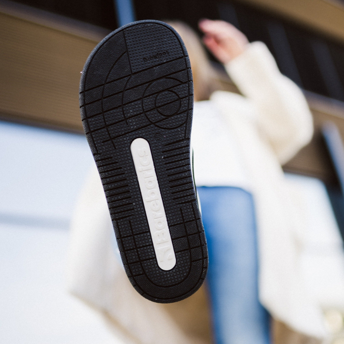 Sneakers barefoot BAREBARICS ARISE - Alb & negru [6]