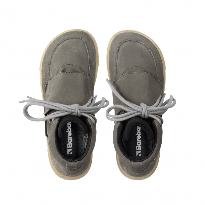 Sneakers barefoot iarnă BAREBARICS BLIZZARD - Gri închis [3]