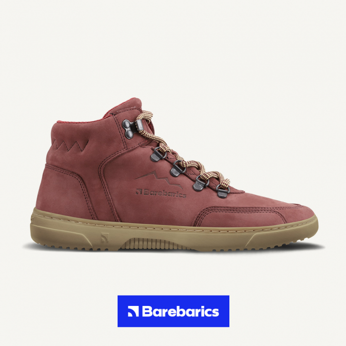 Sneakers barefoot BAREBARICS ELEMENT -  Roșu [3]
