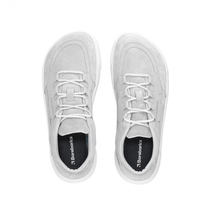 Sneakers barefoot BAREBARICS EVO - Alb cretă [8]