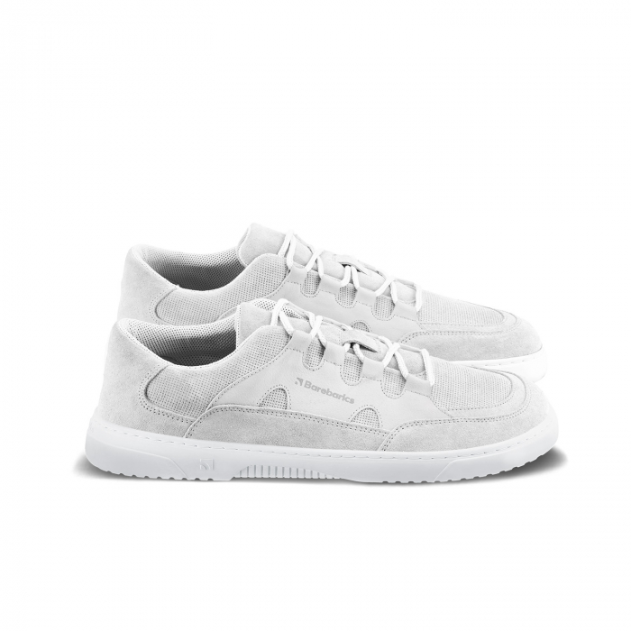 Sneakers barefoot BAREBARICS EVO - Alb cretă [5]