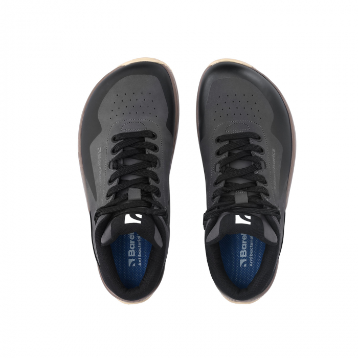 Sneakers barefoot BAREBARICS TREKKER - Gri închis [6]