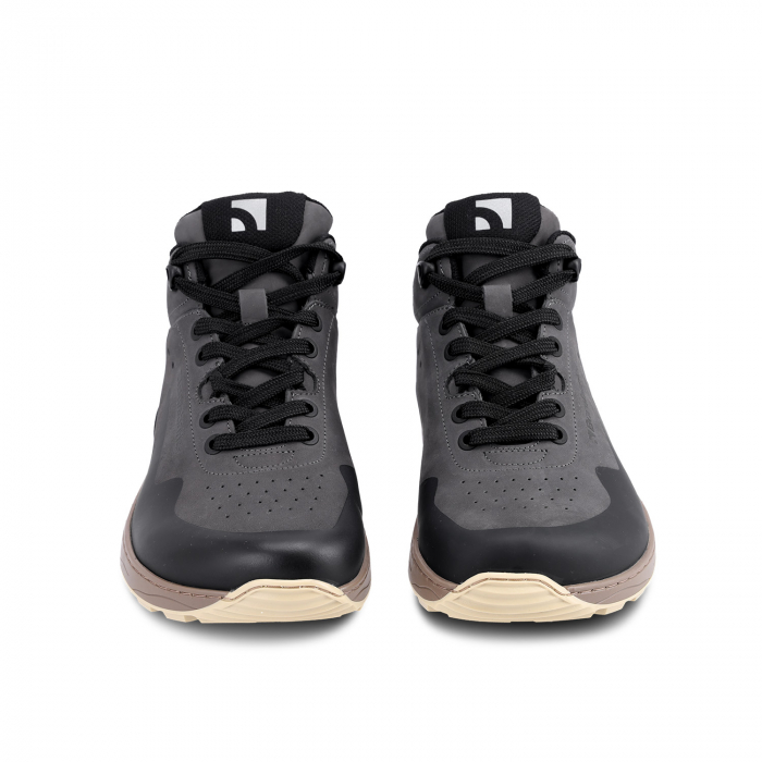 Sneakers barefoot BAREBARICS TREKKER - Gri închis [5]