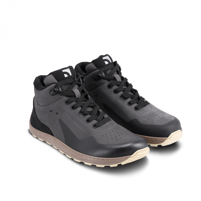 Sneakers barefoot BAREBARICS TREKKER - Gri închis [4]