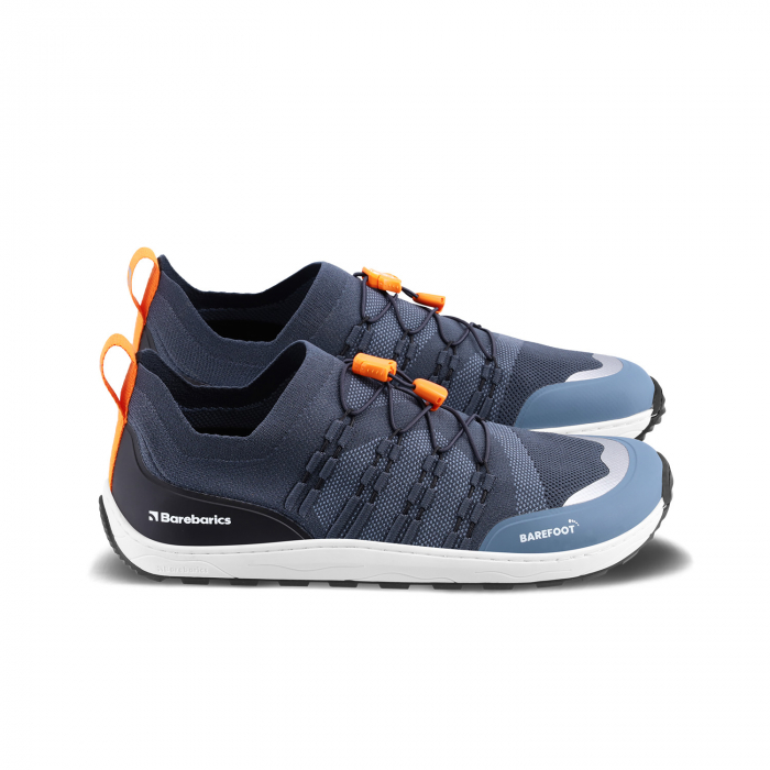 Sneakers Barefoot Barebarics Voyager - Albastru Închis & Alb [6]