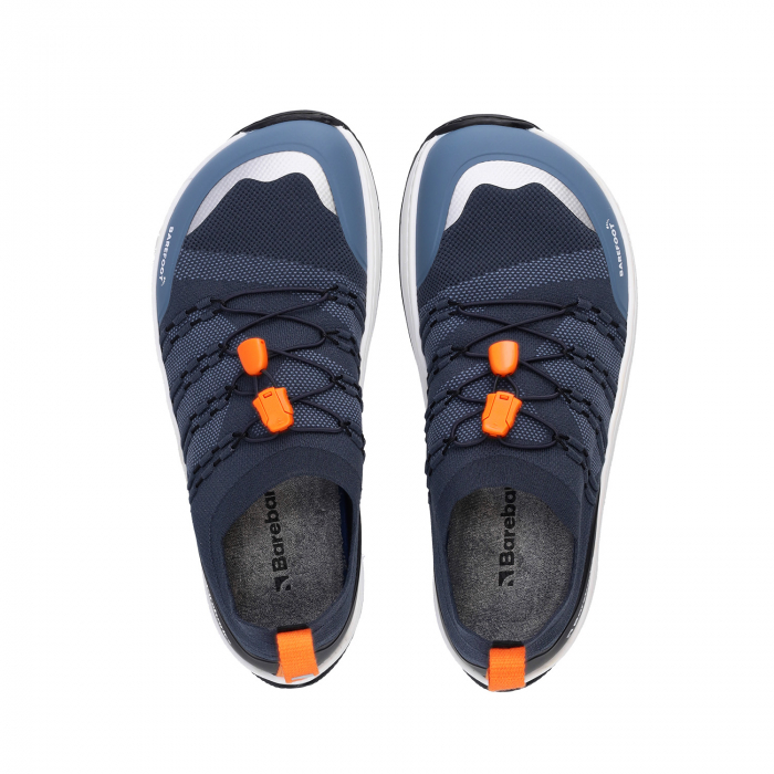 Sneakers Barefoot Barebarics Voyager - Albastru Închis & Alb [10]