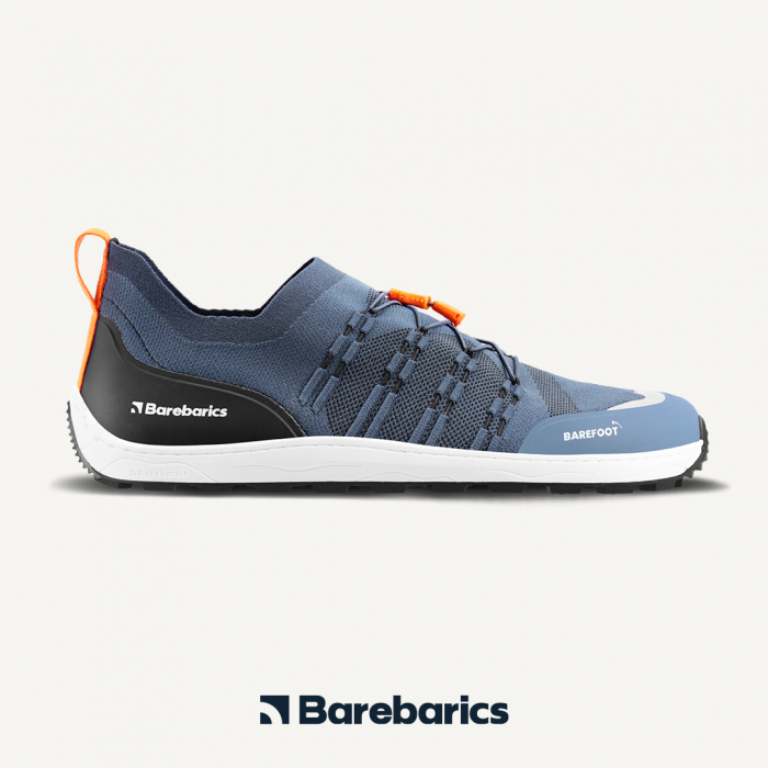 Sneakers Barefoot Barebarics Voyager - Albastru Închis & Alb [3]