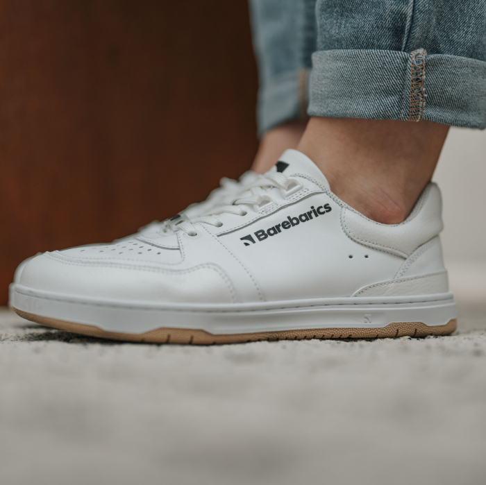 Sneakers barefoot BAREBARICS WAVE - Alb [6]